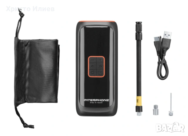 Мини Компресор air pump power bank преносим компресор 4000 mAh, снимка 3 - Аксесоари и консумативи - 53593777