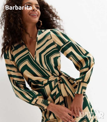 Сатенена рокля размер М, снимка 4 - Рокли - 51888394