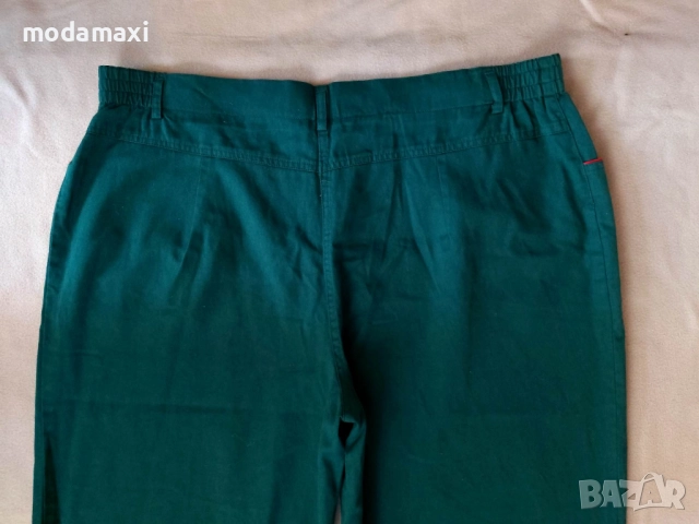 4XL/5XL Нов зелен панталон , снимка 4 - Панталони - 52684497