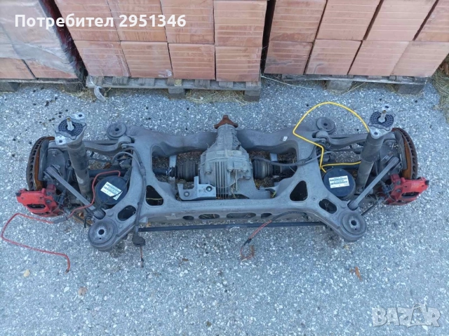 Оборудван заден мост Porsche Panamera GTS Facelift