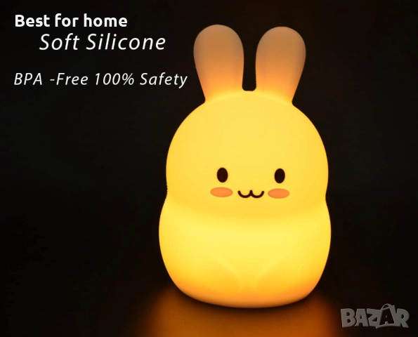 Нощна лампа за деца, снимка 6 - Настолни лампи - 52223883