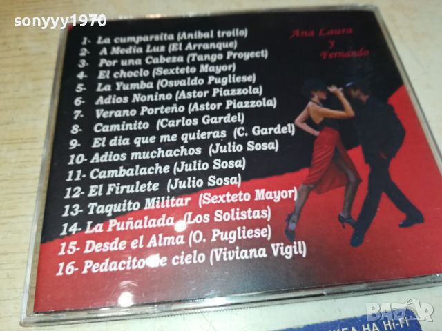 TANGO ARGENTINO CD 2405240811, снимка 7 - CD дискове - 45885649