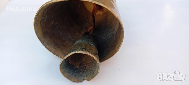 Голям,12см,стар турски,османски чан,хлопка,звънец , снимка 8 - Антикварни и старинни предмети - 53526315