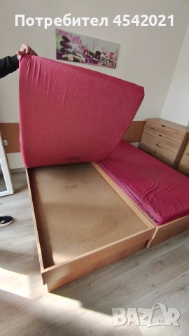 две единични легла, снимка 3 - Спални и легла - 53883031