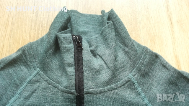 Pirre Robert Thermo Underwear 70% Merino Wool размер M / L термо блуза 70% Мерино вълна - 1562, снимка 4 - Екипировка - 52587141