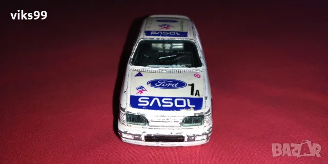 Bburago Ford Sierra Rally Team Sasol MADE IN ITALY 1:43, снимка 6 - Колекции - 48452078