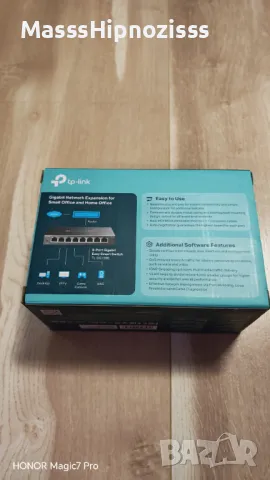 Управляем Суич TP-Link TL-SG108E, 8 ports 1000Mbps, снимка 4 - Суичове - 49053753