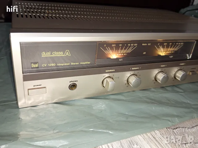 Стерео усилвател Dual CV1260, снимка 4 - Ресийвъри, усилватели, смесителни пултове - 49471586