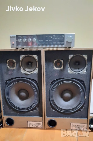 Респром усилвател У 202 + тонколони студио 40, снимка 4 - Тонколони - 54231157