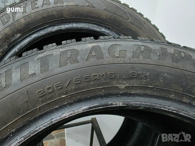 2бр зимни гуми 205/55/16 GOODYEAR L05220 , снимка 4 - Гуми и джанти - 53896071