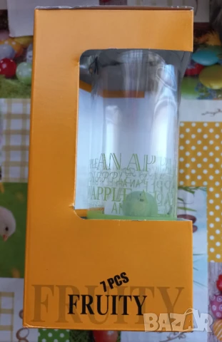 Комплект кана и чаши Pasabahce, снимка 2 - Чаши - 50767067