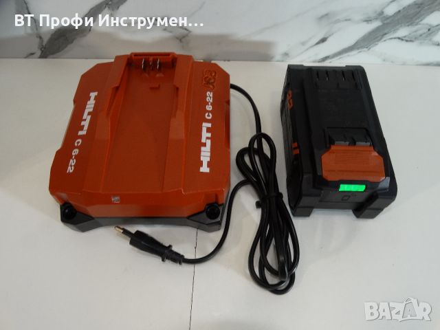 Hilti TE 30 - 22 / 8.0 Ah / Nuron - Перфоратор 3.8 J, снимка 9 - Други инструменти - 46439760