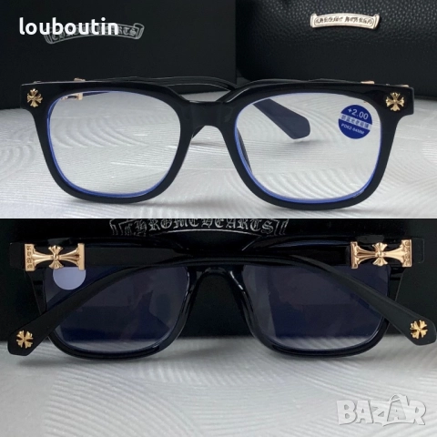 Chrome Hearts очила за четене диоптър +1 +1,5 +2 +2,5 +3 +3,5 +4, снимка 4 - Слънчеви и диоптрични очила - 52515721
