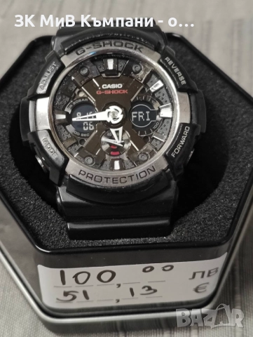 Часовник Casio, снимка 2 - Мъжки - 52741348