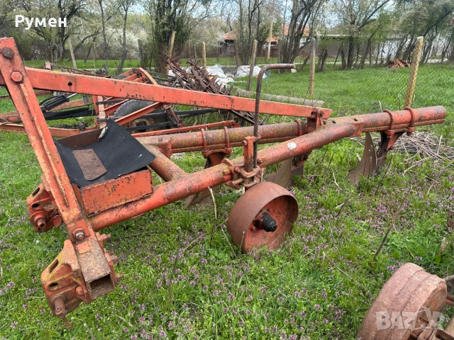 Масивен плуг 4х35 (четворка) – готов за дълбока оран, снимка 5 - Селскостопанска техника - 54270241