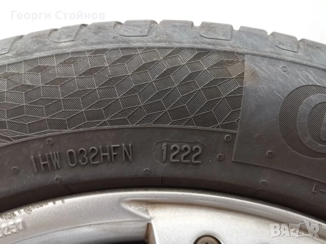 Гуми летни с алуминиеви джанти Irmscher - Continental UltraContact 205 55 16 V DOT 1222 , снимка 3 - Гуми и джанти - 51713100