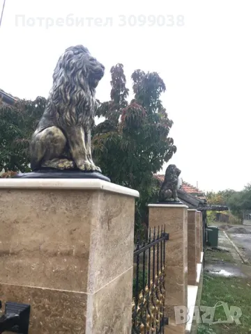 Градински фигури Лъвове (Бетон) , снимка 9 - Декорация за дома - 50140187
