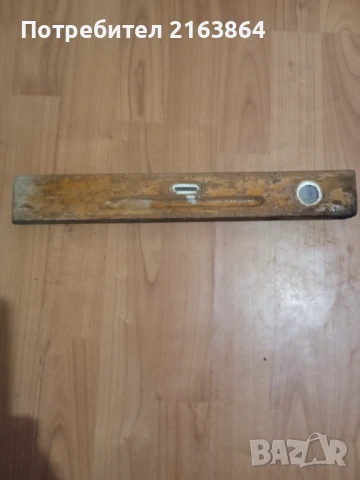  стар дървен нивелир, снимка 2 - Антикварни и старинни предмети - 50462206