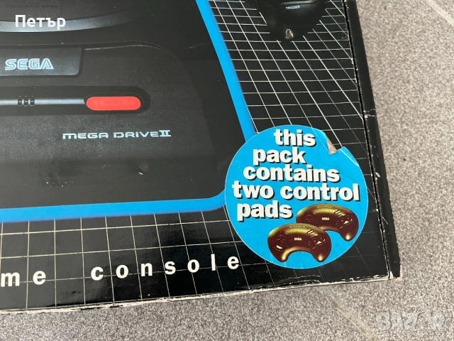 Sega Mega Drive II - оригинална игрална конзола в кутия, снимка 10 - Други игри - 53888713