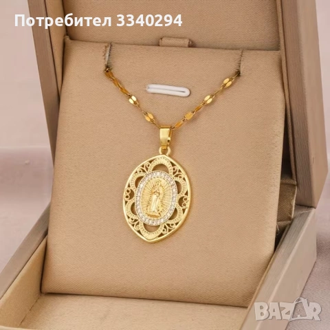 Колиета от медицинска стомана, снимка 11 - Колиета, медальони, синджири - 46750352