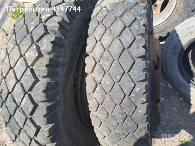 Продават се 6 броя гуми с джанти Кама 12.00 r20, снимка 4 - Гуми и джанти - 53638232