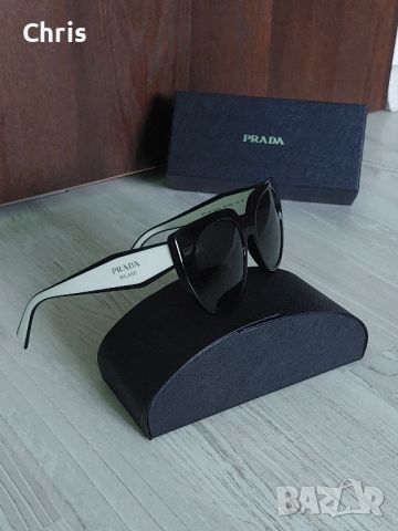 Оригинални маркови слънчеви очила PRADA и верижка, снимка 3 - Слънчеви и диоптрични очила - 46295662