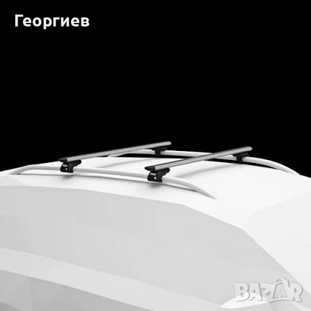 Комплект 2 броя алуминиеви напречни греди Thule WingBar EVO 135 711400, сребрист цвят 135см
