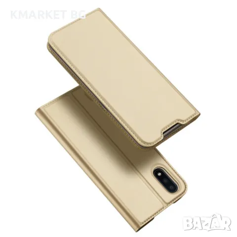 Samsung Galaxy M01 DUX DUCIS Кожен Калъф и Протектор, снимка 1 - Калъфи, кейсове - 48366751