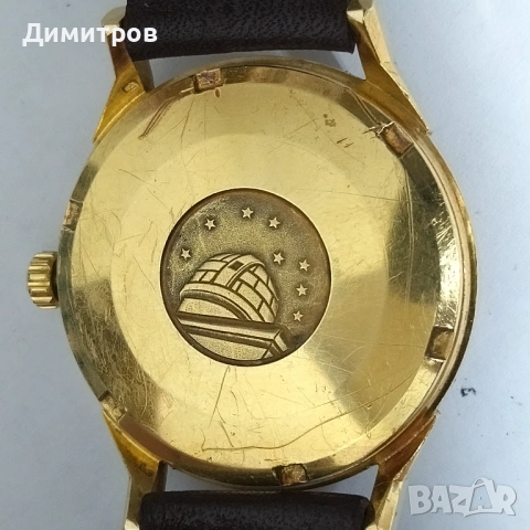 Ω OMEGA Constellation vintage,Gold 18k,Dog leg,Pie Pan,рядък,перфектен, снимка 10 - Мъжки - 48324103