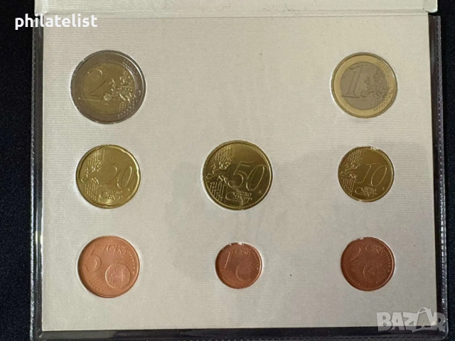 Ватикана 2009 г. - комплектен сет от 1 цент до 2 евро BU, снимка 5 - Нумизматика и бонистика - 52022101