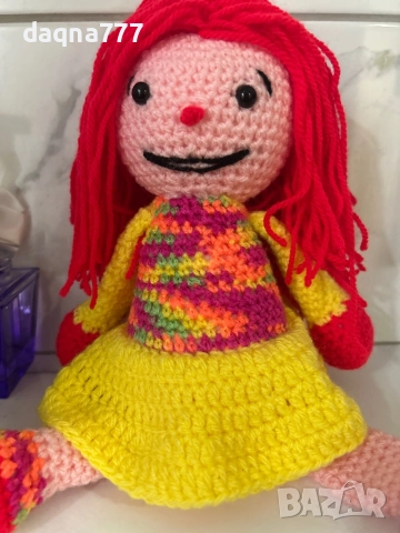 Плетена кукла Германия, снимка 6 - Кукли - 52256444