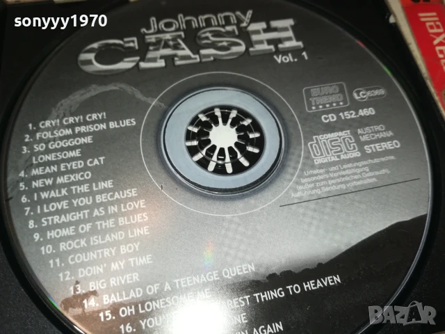 JOHNNY CASH CD 1108250744, снимка 13 - CD дискове - 51323040