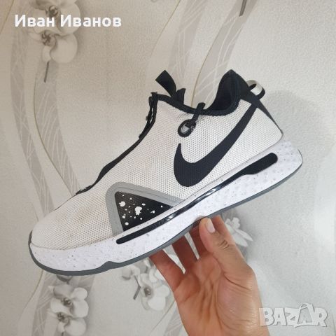 маратонки Nike PG 4 Oreo Paul George  номер 47-47,5, снимка 8 - Маратонки - 40940715