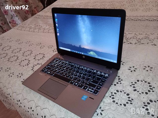 HP Elitebook 840 G2 с 8 гб рам 1 тб хард 14 инча с батерия над 4 часа, снимка 1 - Лаптопи за работа - 45535809