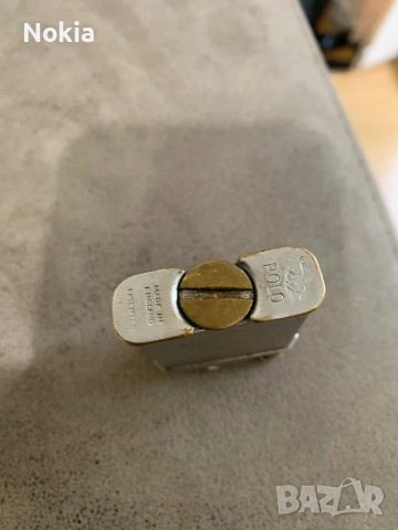 Стара винтич запалка POLO England Art deco , снимка 2 - Антикварни и старинни предмети - 54215525