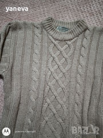 Дамски плетен пуловер , снимка 3 - Блузи с дълъг ръкав и пуловери - 45257056