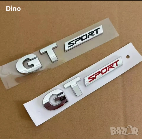 GT sport емблема за Голф 5 Golf V, снимка 3 - Аксесоари и консумативи - 53038050