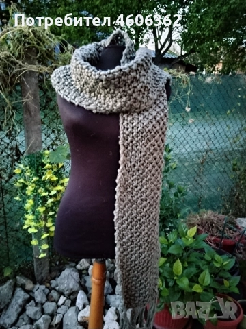 ръчно изработени шалове, снимка 13 - Шалове - 52116902