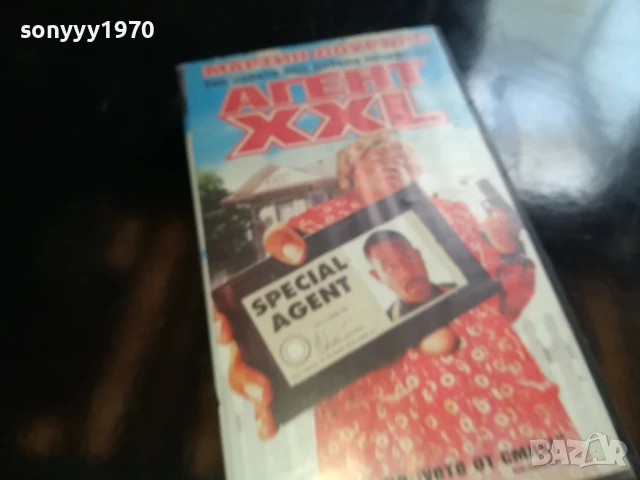 АГЕНТ XXL-ORIGINAL VHS VIDEO TAPE 0906251840, снимка 6 - Други жанрове - 50606702