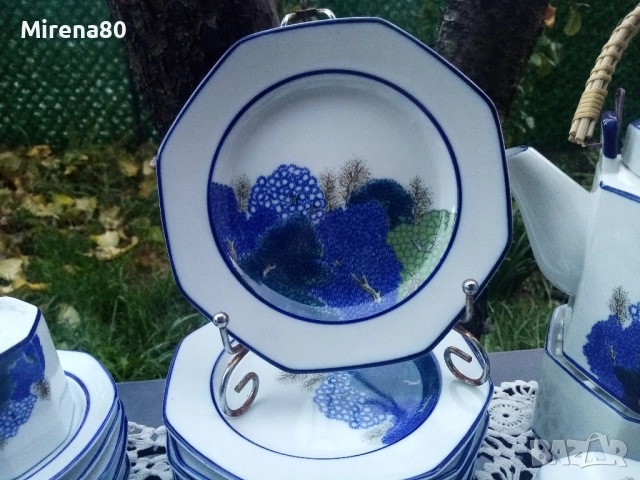 Винтидж сервиз в азиатски стил - 22 части !, снимка 2 - Сервизи - 52515008