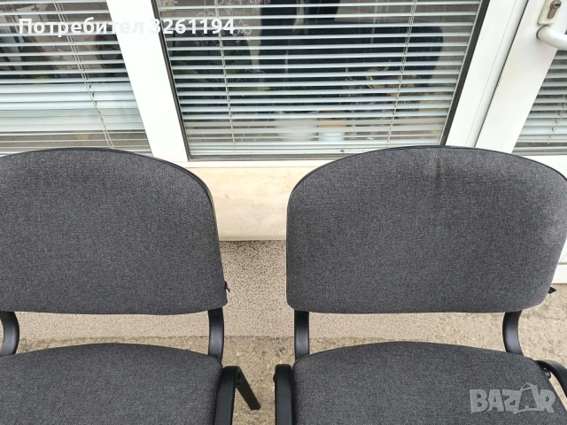 Посетителски столове – офис столове 4 броя, снимка 5 - Столове - 54272393