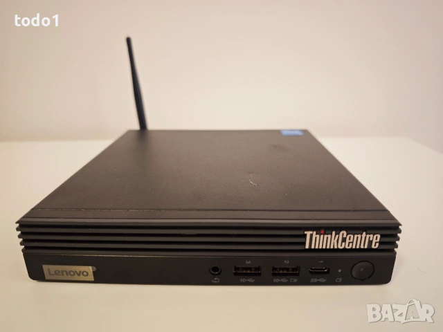 Lenovo ThinkCentre M70q Gen 3 Tiny Desktop i5-12400T/PCIe 256GB/8GB/Гаранция до 10.2026г.
