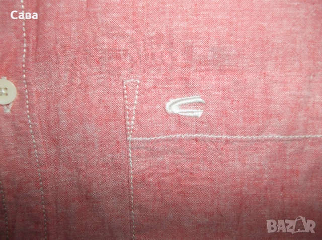 Ризи CAMEL  мъжки,ХЛ  /оранж,розова/, снимка 7 - Ризи - 47221796