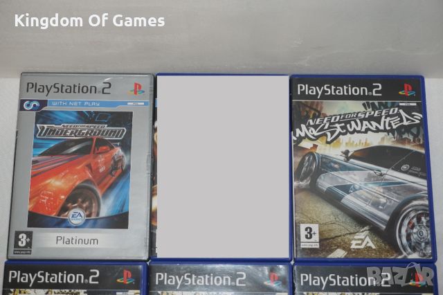 Игри за PS2 NFS Underground 1 2/NFS Most Wanted/NFS Carbon/NFS Pro Street, снимка 2 - Игри за PlayStation - 45788737