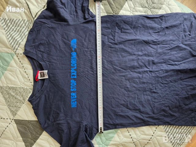 2 броя мъжки тениски оригинални The North Face , размер S, снимка 5 - Тениски - 54237628