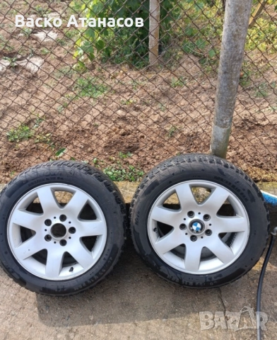 Зимни гуми с джанти 16 за БМВ, снимка 5 - Гуми и джанти - 52200337