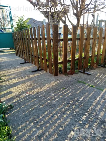 продавам дървени огради 
