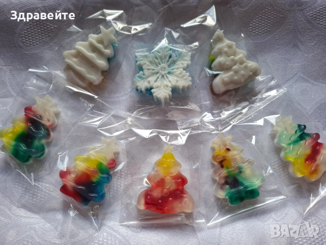 Ароматни глицеринови натурални сапунчета , снимка 7 - Декорация за дома - 52634311