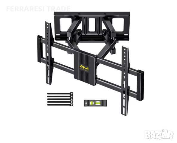 Стойка за телевизор за стена  VESA Maxim 600x400 мм Alphamount за телевизори от 37 до 75 инча