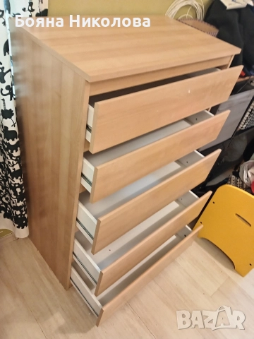 Скрин с 5 чекмеджета, снимка 3 - Скринове - 52688414